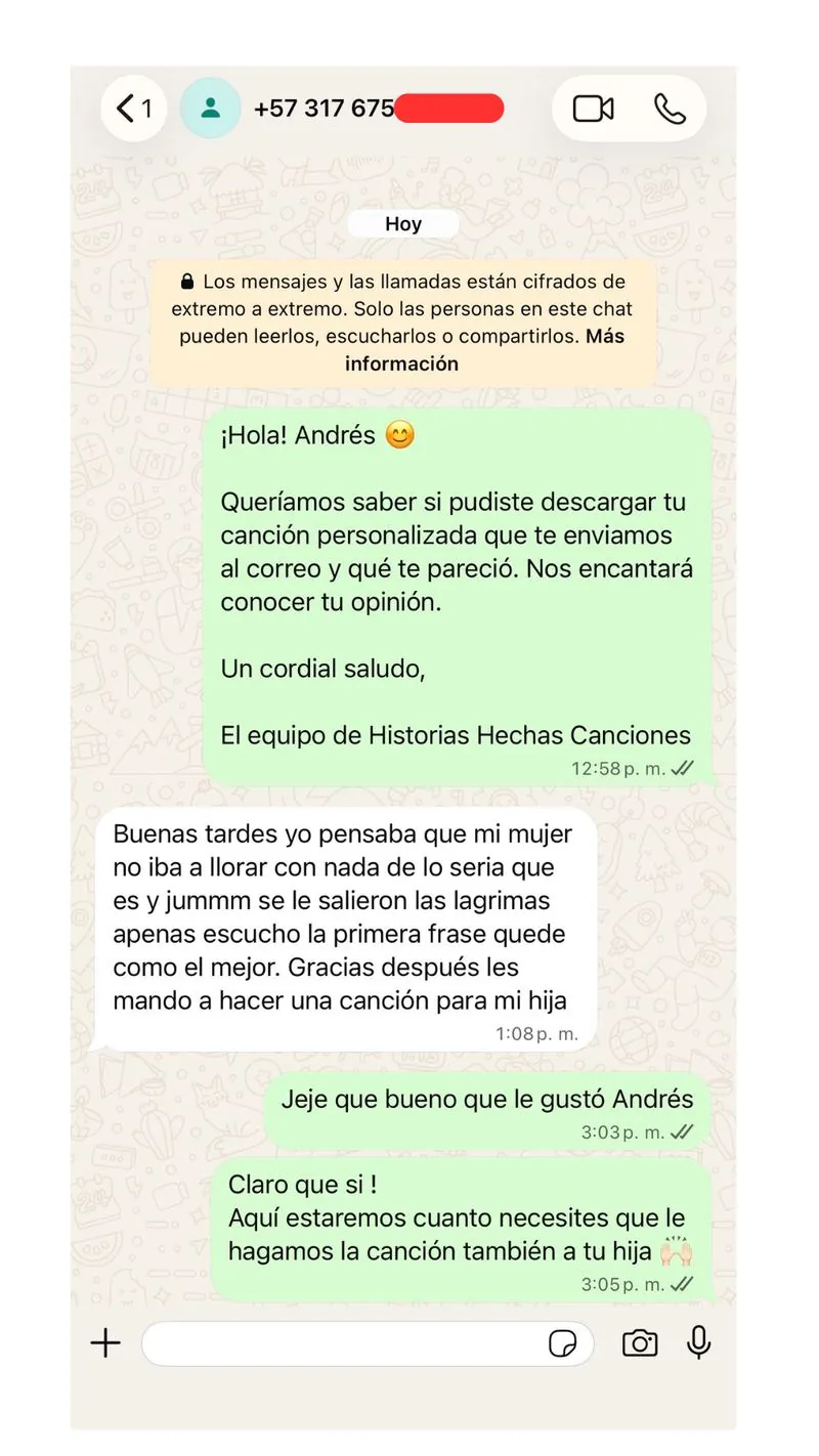 Testimonio de cliente 2