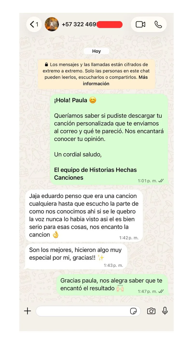 Testimonio de cliente 5
